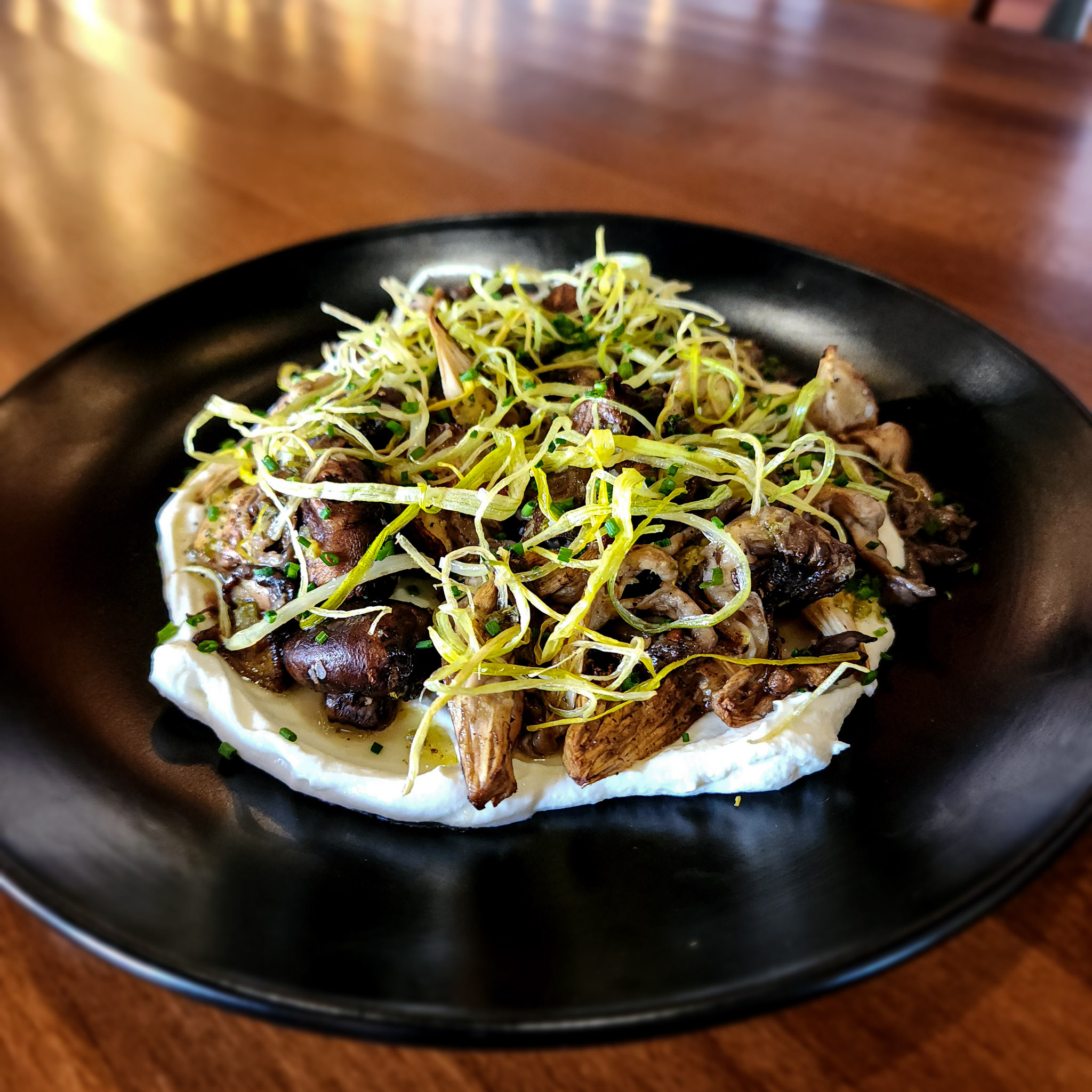 Wood-Fired Mushrooms