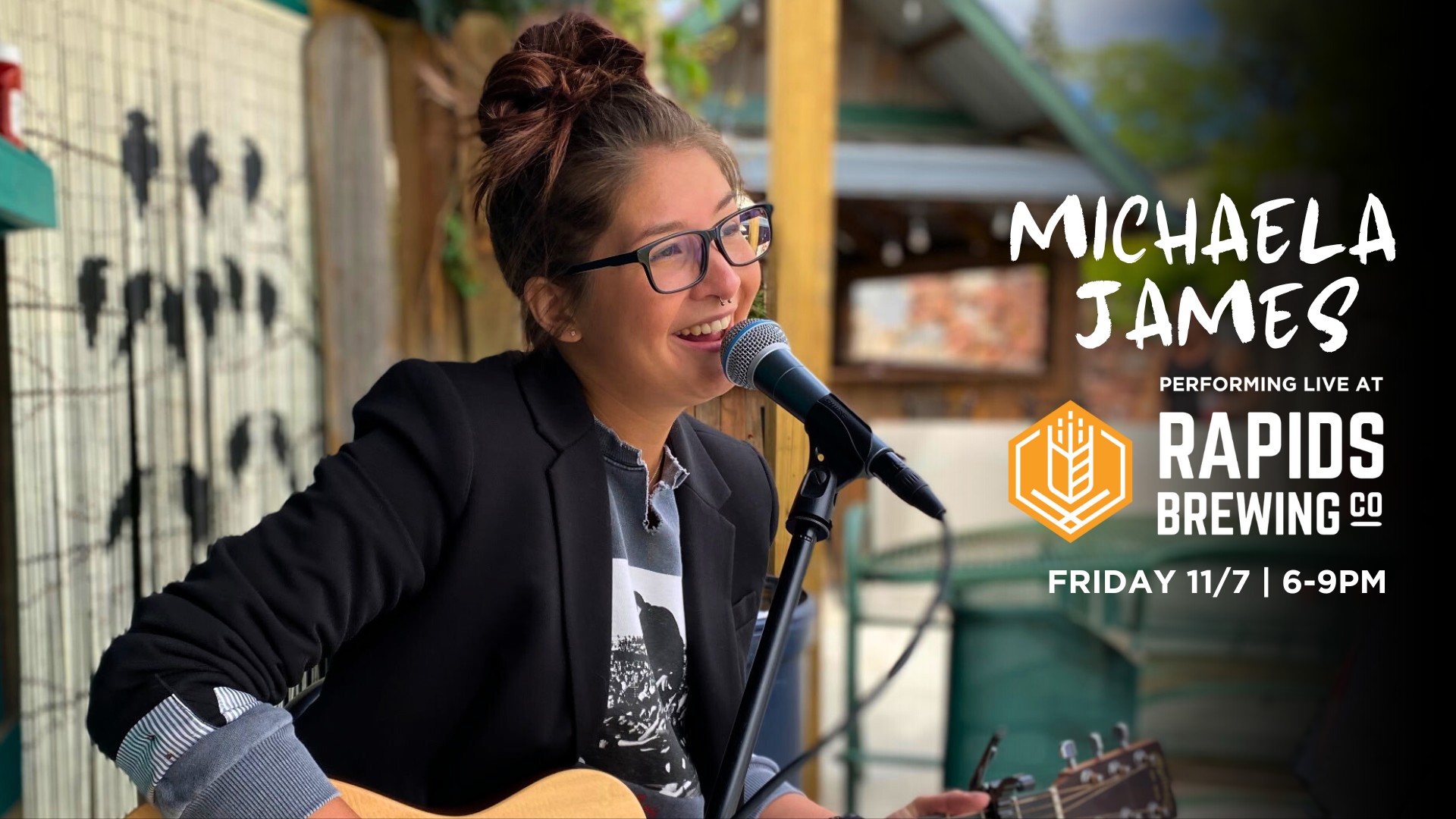 Michaela James event