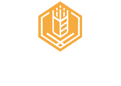 Rapids Brewing Company gold logo